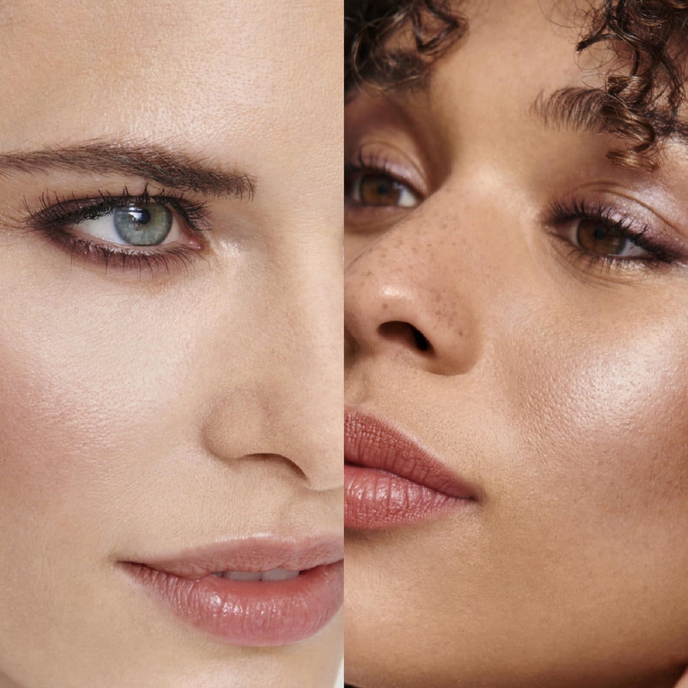 RMS Beauty Lip2Cheek Glow Quad, acabado luminoso y jugoso en la piel.