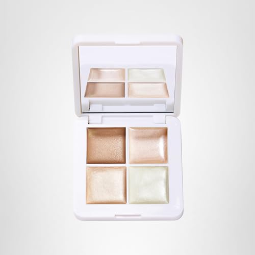 RMS Beauty Lip2Cheek Glow Quad, libre de crueldad y vegano para belleza ética.