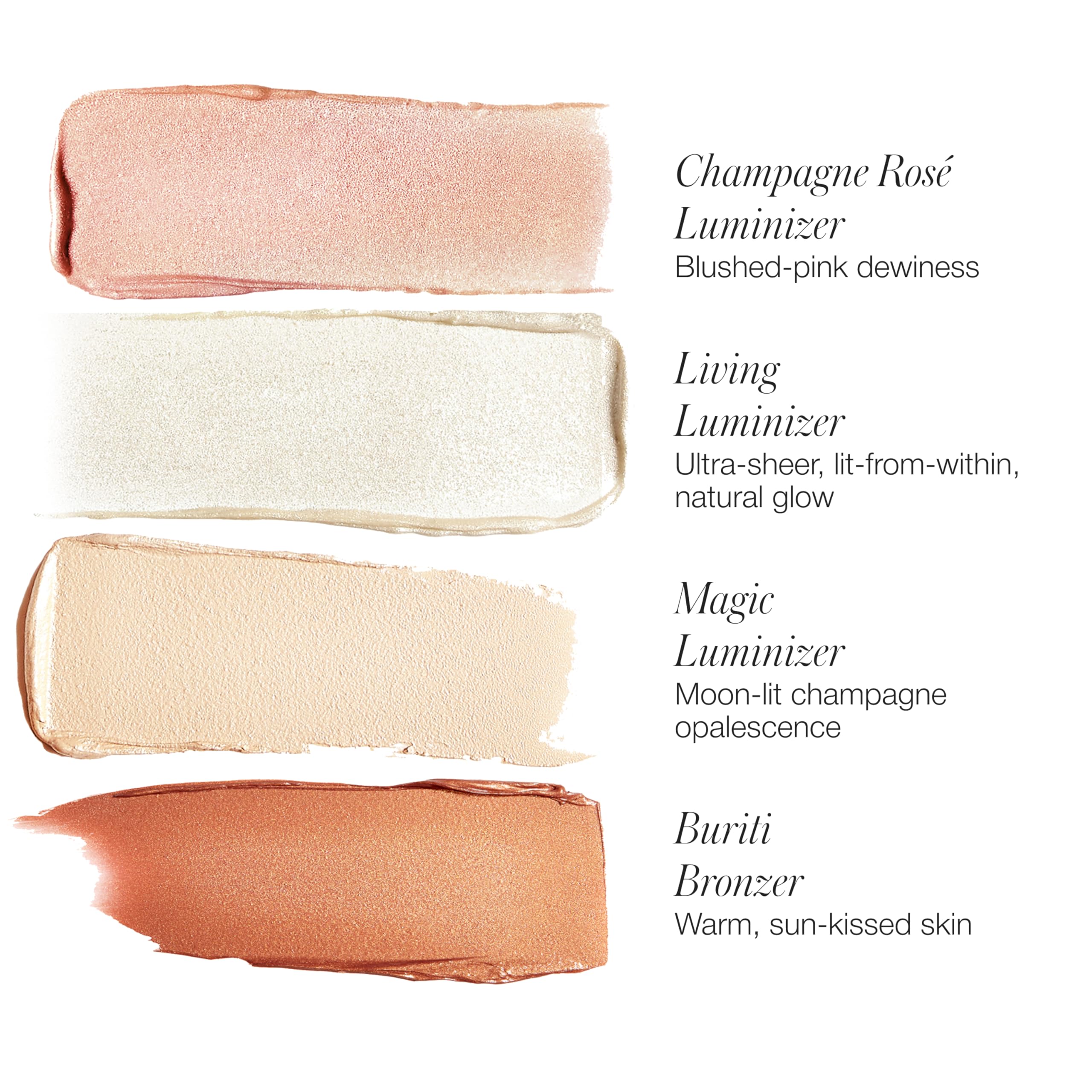RMS Beauty Lip2Cheek Glow Quad tono rosa, ideal para un look fresco en labios y mejillas.