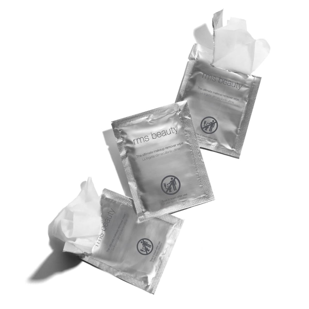 Peau sensible: lingettes hypoallergéniques respectant les zones délicates autour des yeux.