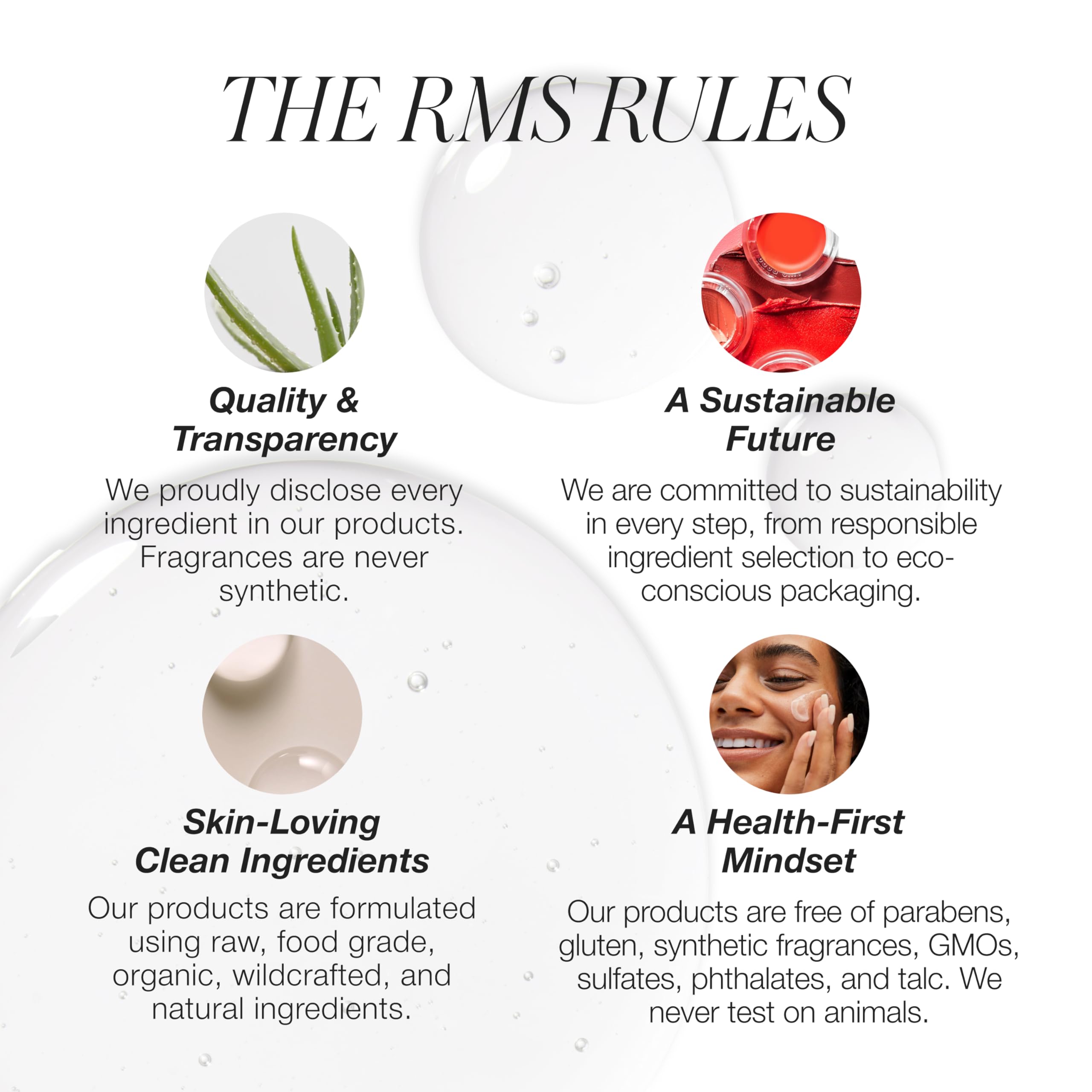 RMS Beauty UnCoverup, fórmula ligera que no se siente pesada.