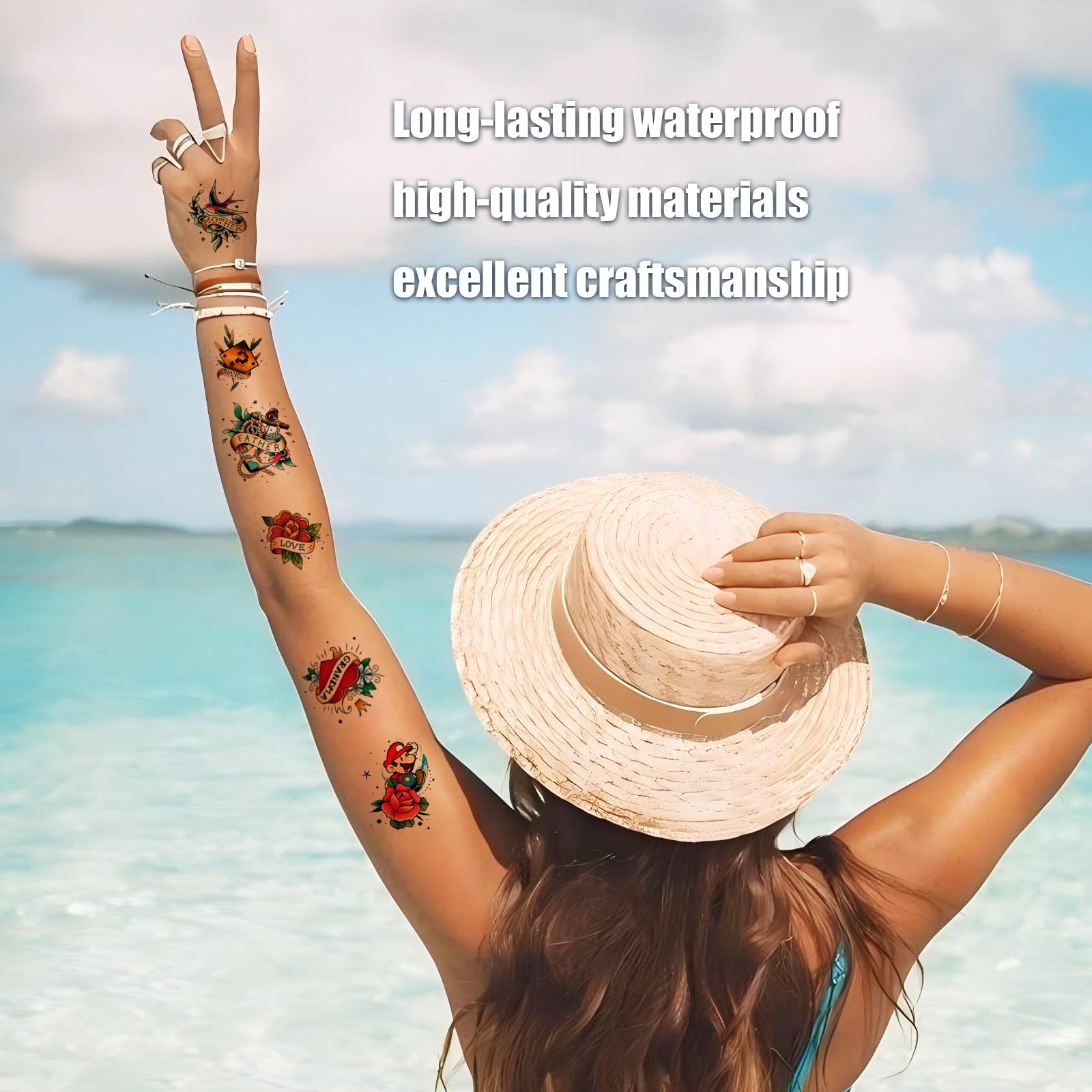 Roarhowl aplicación fácil de tatuajes, seguro para todos.