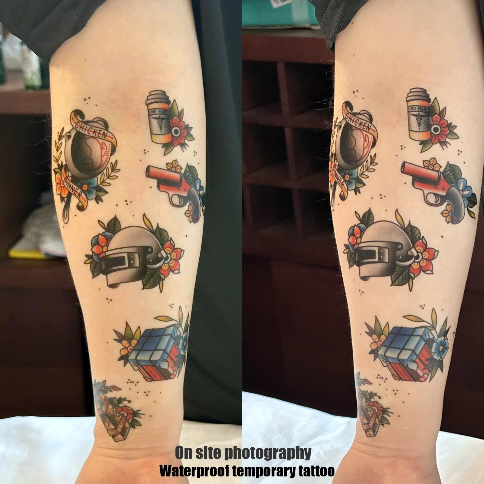Roarhowl tatuajes aplicación fácil, cambia tu look en segundos