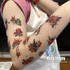 Roarhowl tatuajes retro americanos, estilo vintage.