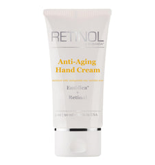 Robanda retinol para manos en dispensador, hidratación duradera.