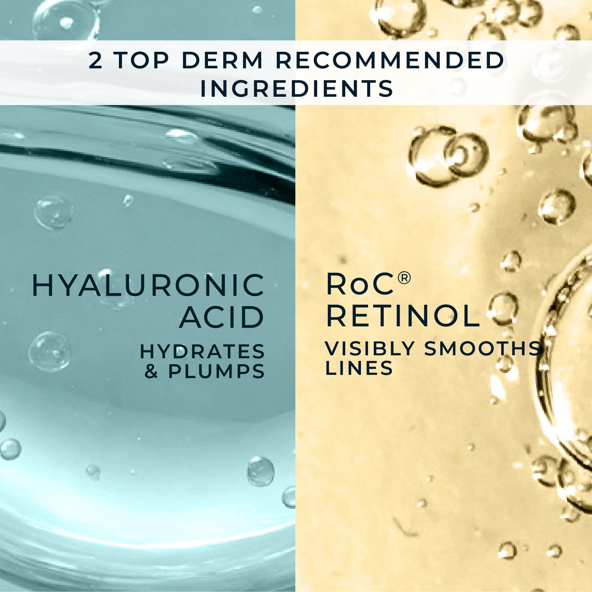 RoC Retinol Correxion Max — cicatrices d'acné atténuées et peau plus nette