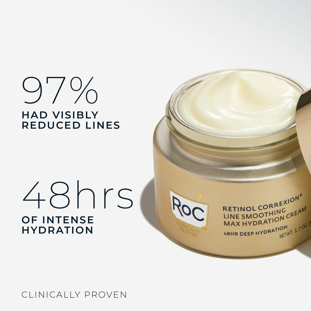 RoC Retinol Correxion Max — peau lisse et rides fines atténuées