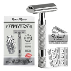 Rockwell 6C con ángulo de afeitado ajustable para un acabado suave.