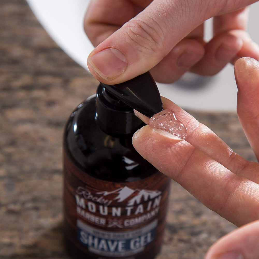Fórmula de Rocky Mountain Barber Company preparada en lotes pequeños para frescura