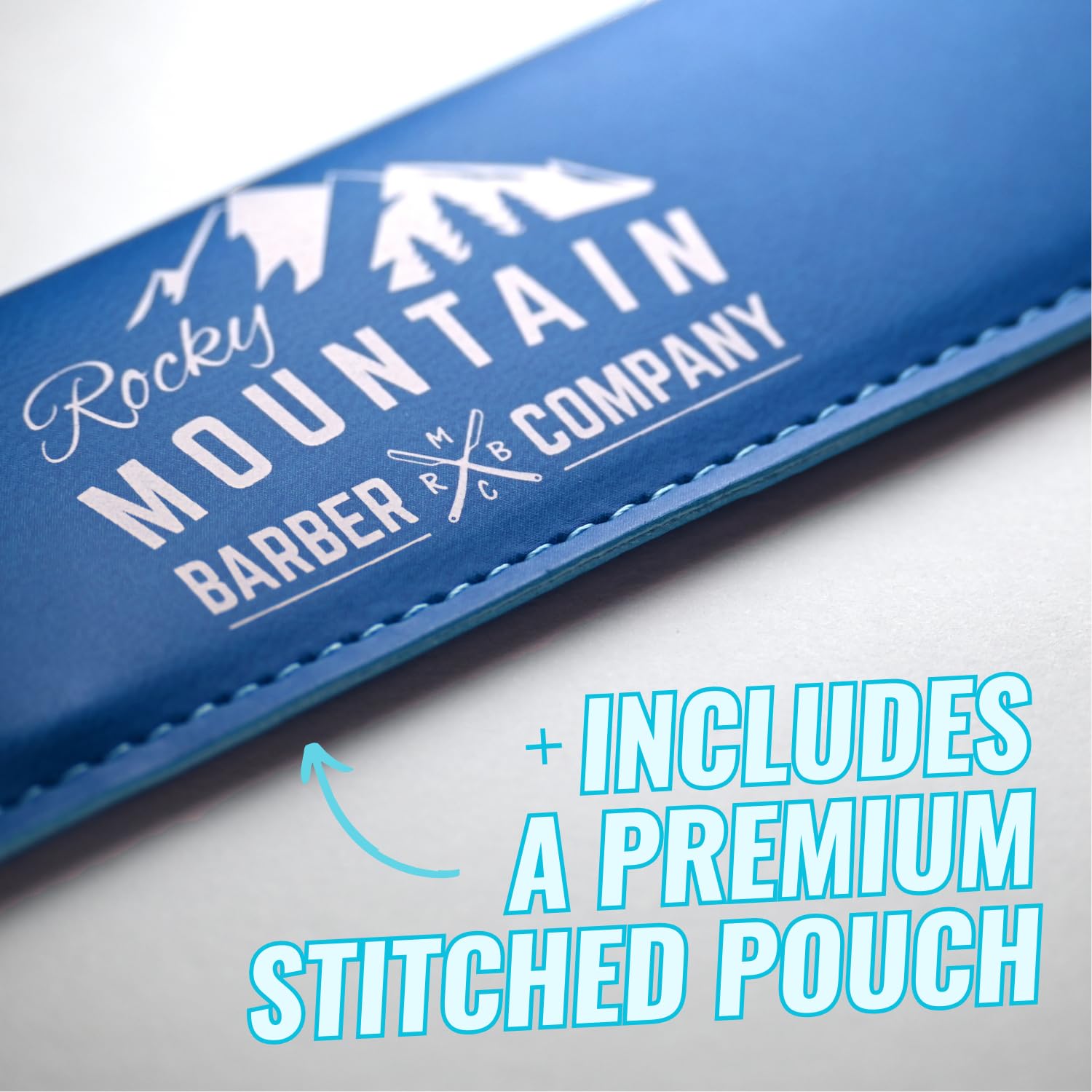 Peine para todo tipo de cabello de Rocky Mountain Barber, funciona en pelo grueso o fino