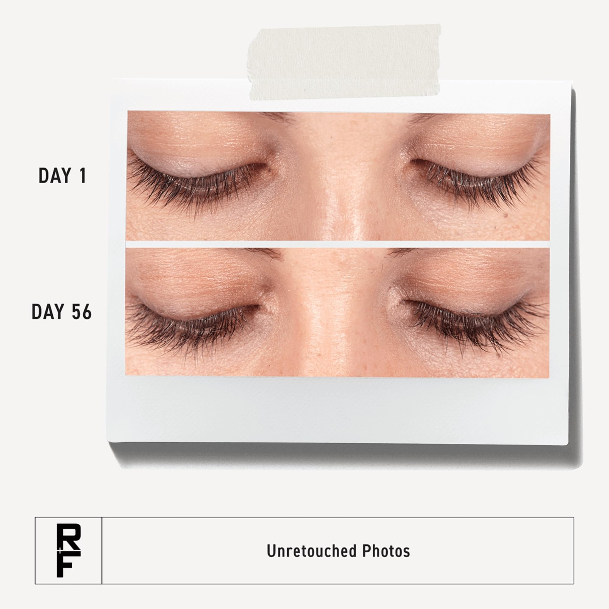 Rodan + Fields suero potenciador de pestañas, aplicación nocturna para mayor definición.
