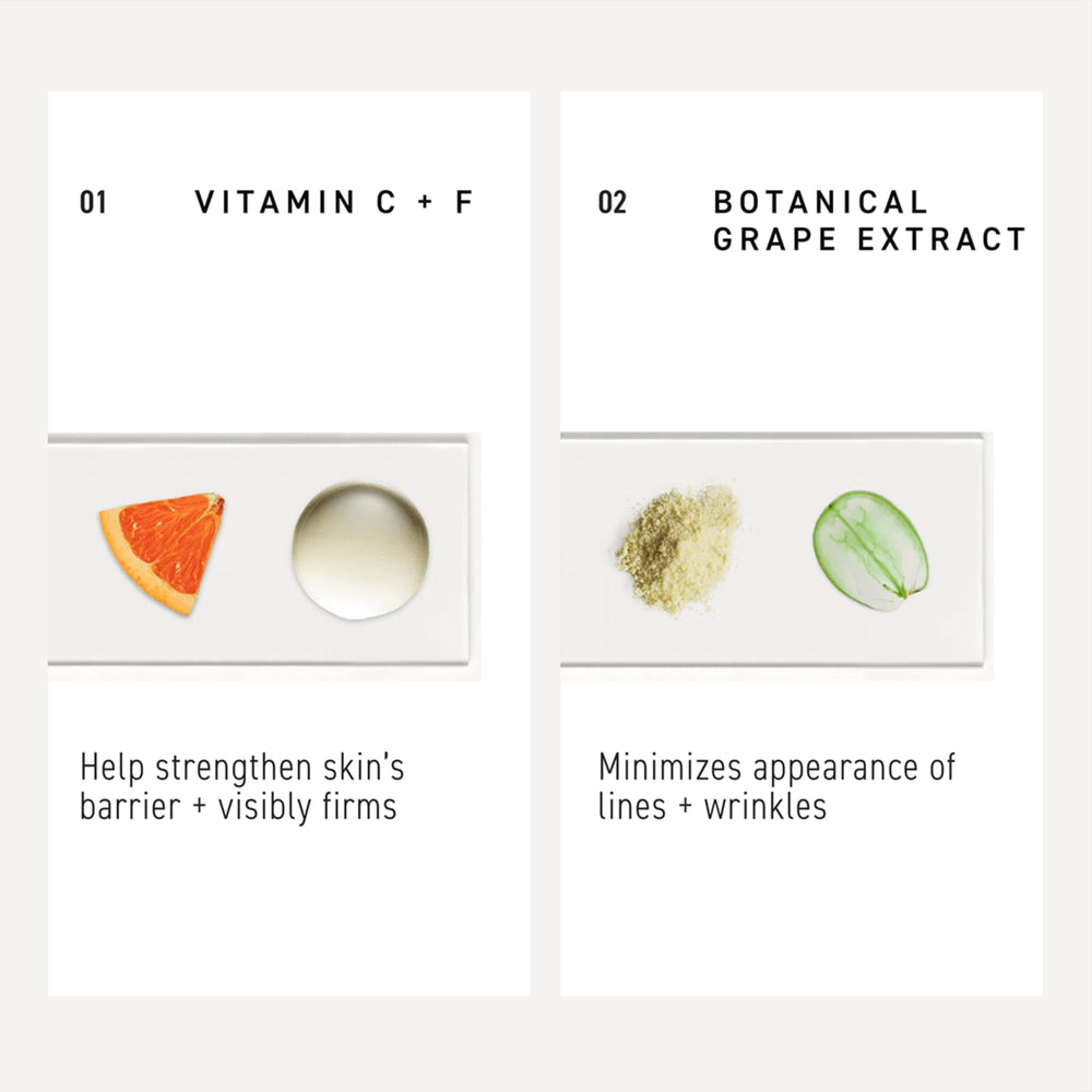 Vitamine C et antioxydants dans Rédefine pour le contour