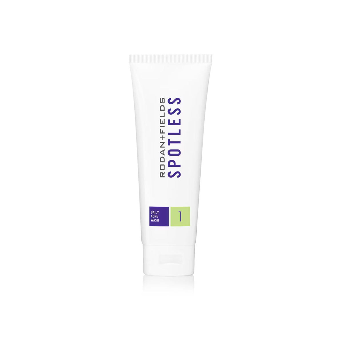 RODAN + FIELDS Spotless Daily Acne Wash, bouteille 125 ml, nettoyage en profondeur pour peau nette.