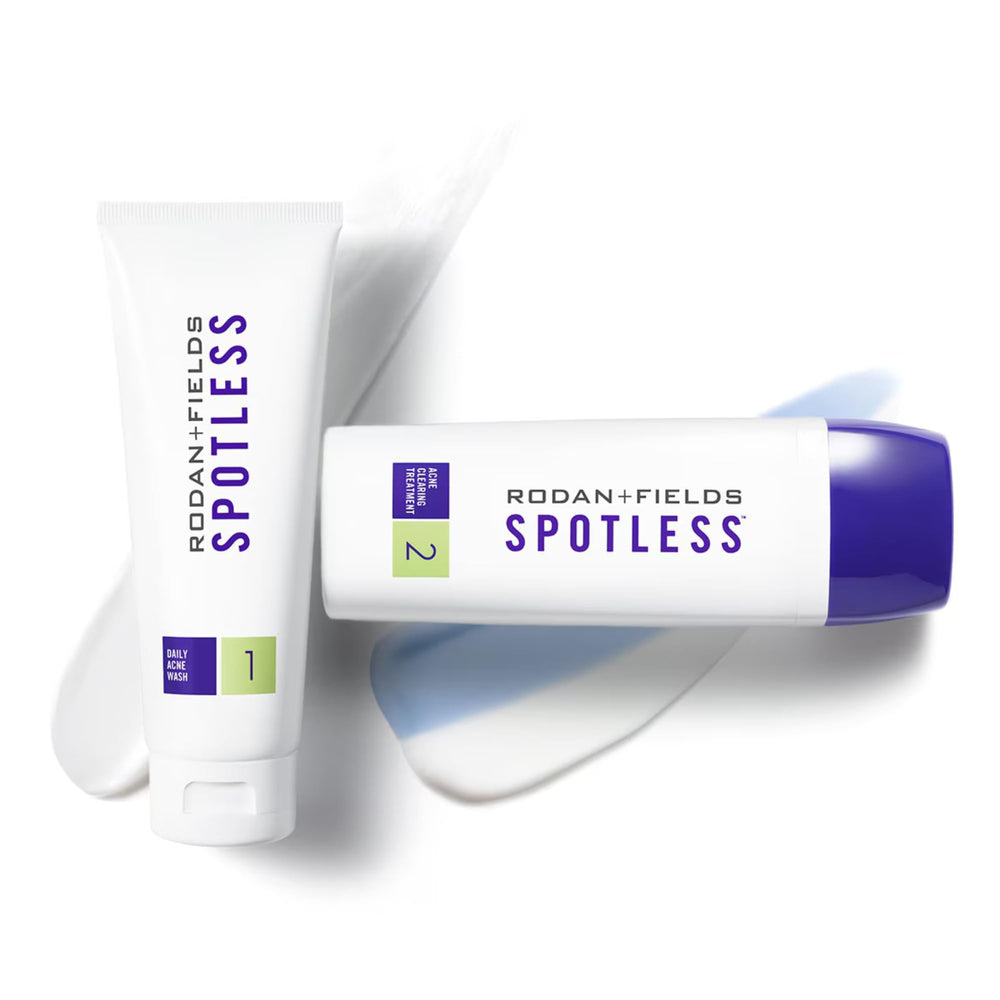 RODAN + FIELDS Spotless Daily Acne Wash, texture légère et soin ciblé du sébum.