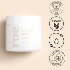 Roe Wellness crema-aplicando-abdomen: textura ligera que se absorbe rápido.