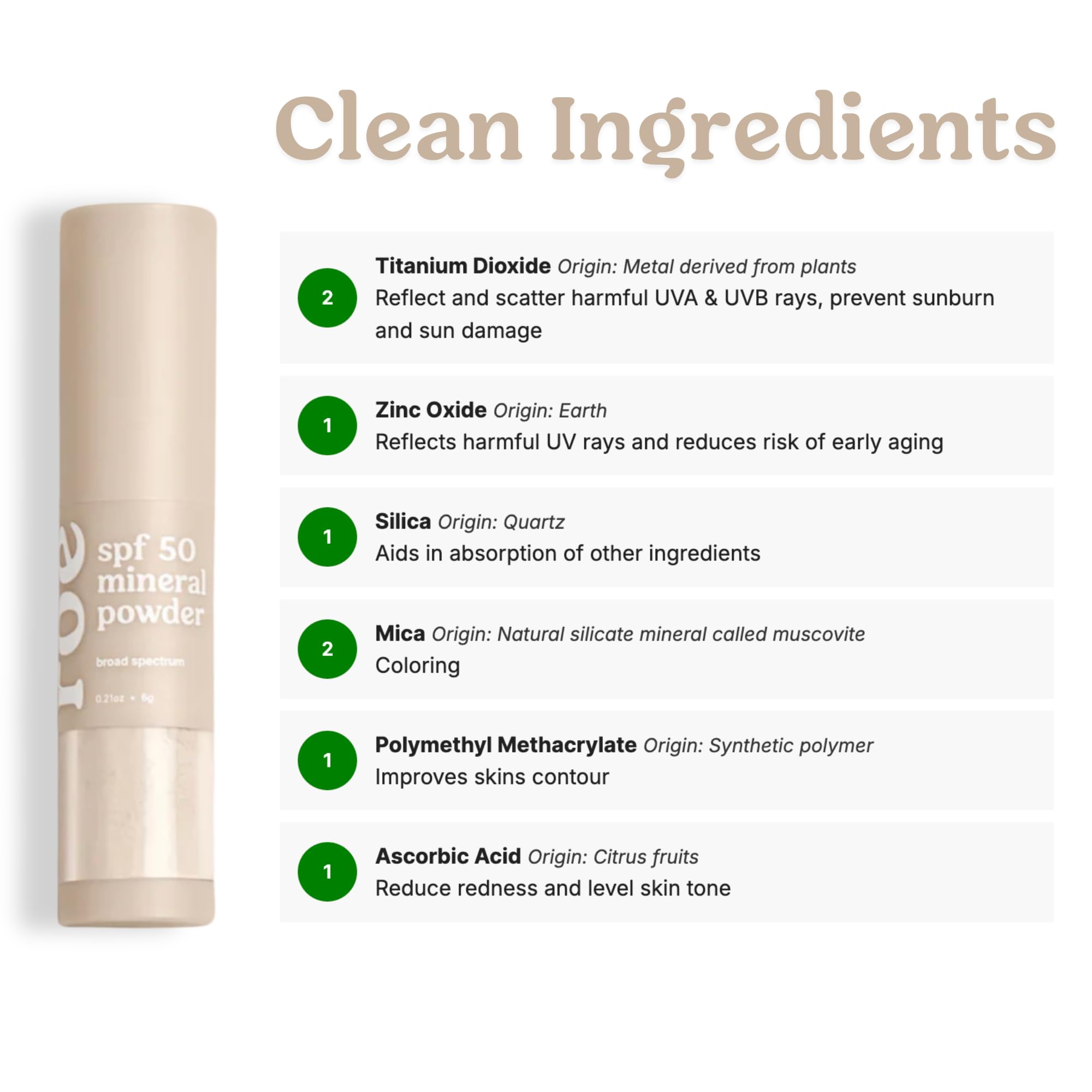 Roe Wellness Polvo mineral SPF50: ideal para padres e hijos en exteriores.