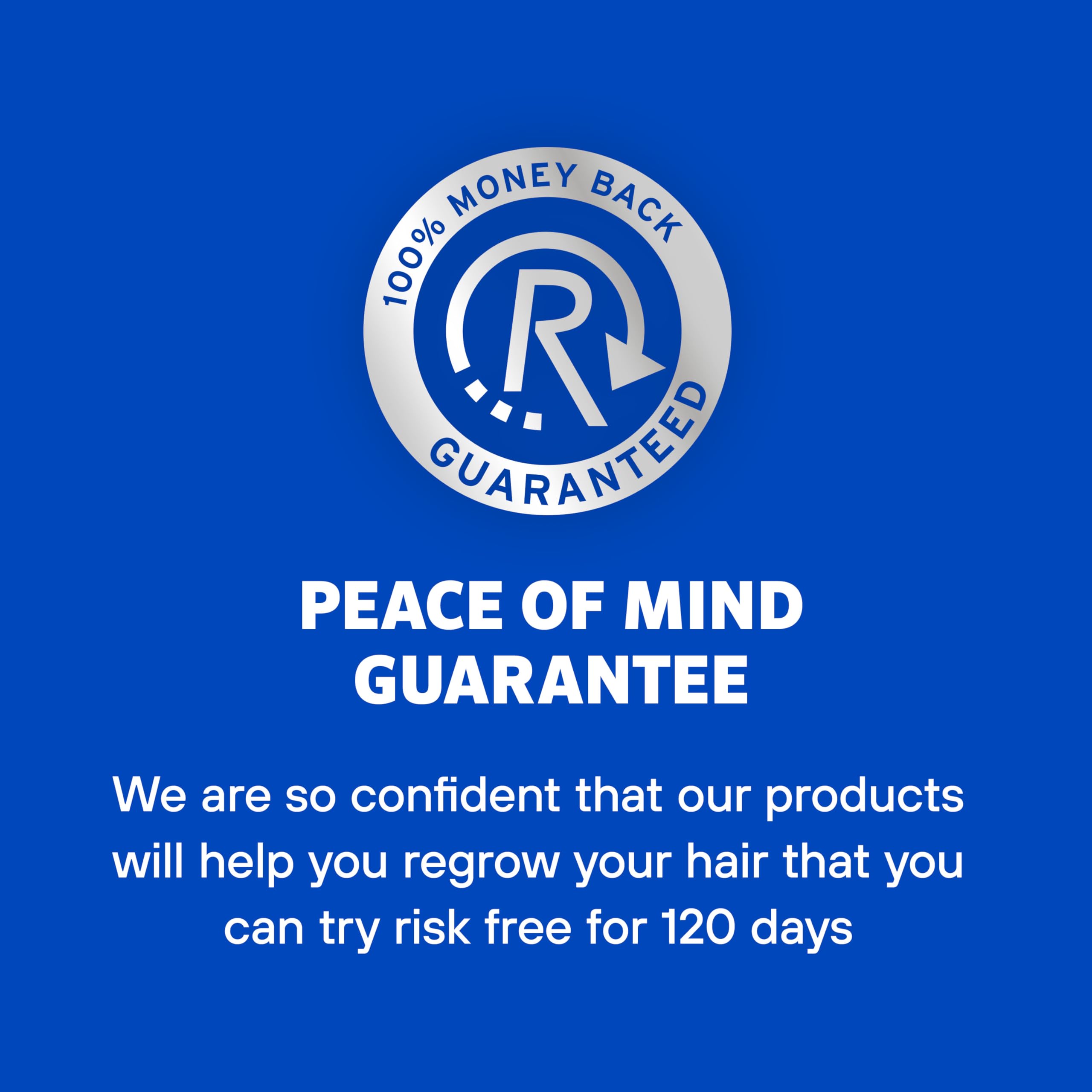 Cabello más denso en la parte superior con Rogaine.