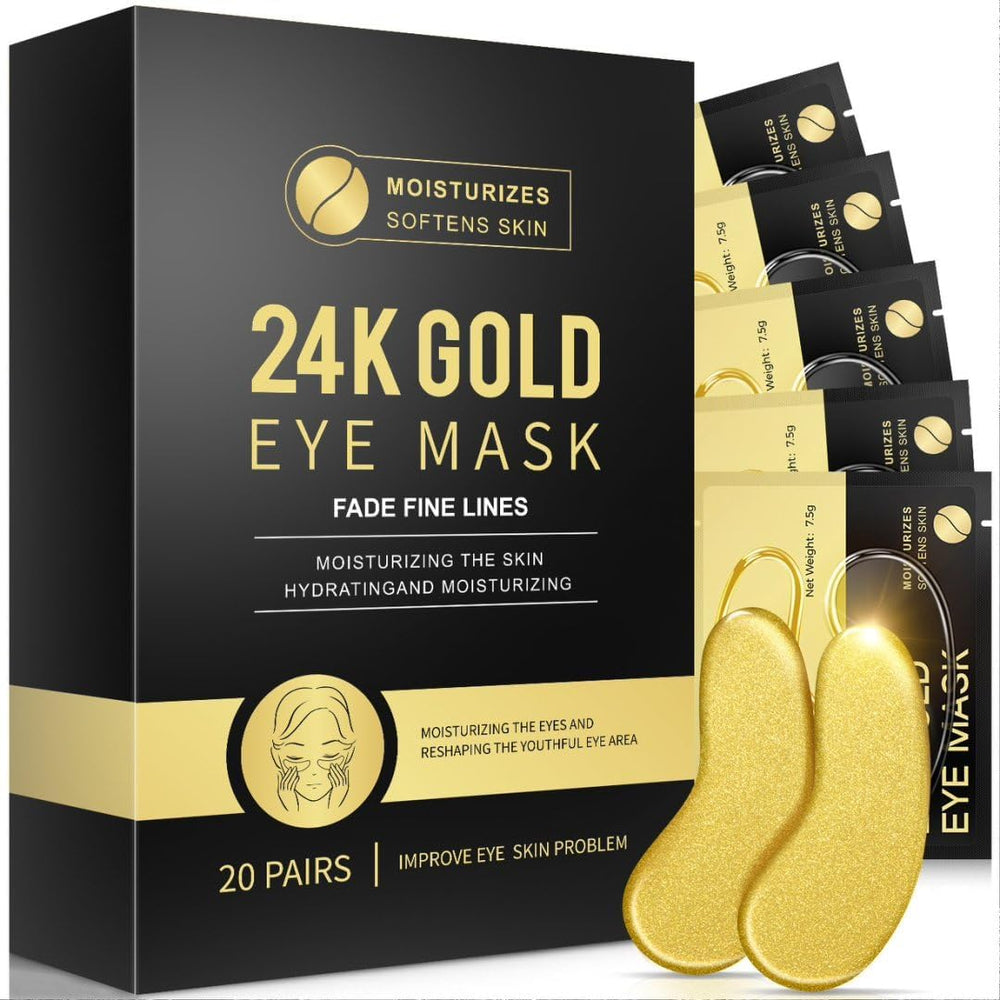 Rokelos parches ojeras 24K oro: reduce la hinchazón y aporta brillo a la mirada.