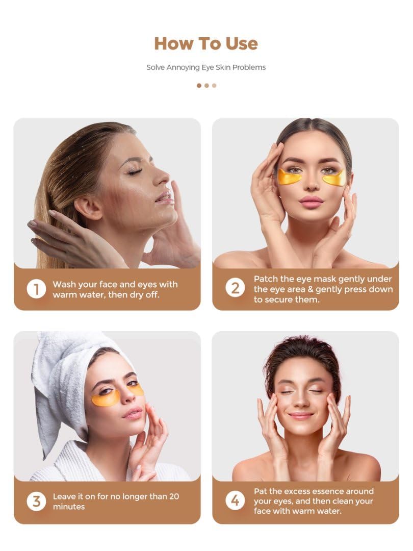 Rokelos parches ojeras textura gel: sensación refrescante y absorción rápida.