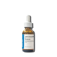 ROLANYIN Alpha Arbutin 2% + HA serum, bote de aplicación, reduce manchas suavemente.