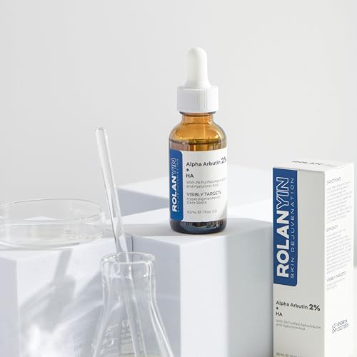 ROLANYIN Alpha Arbutin 2% + HA, tono más uniforme con uso diario.