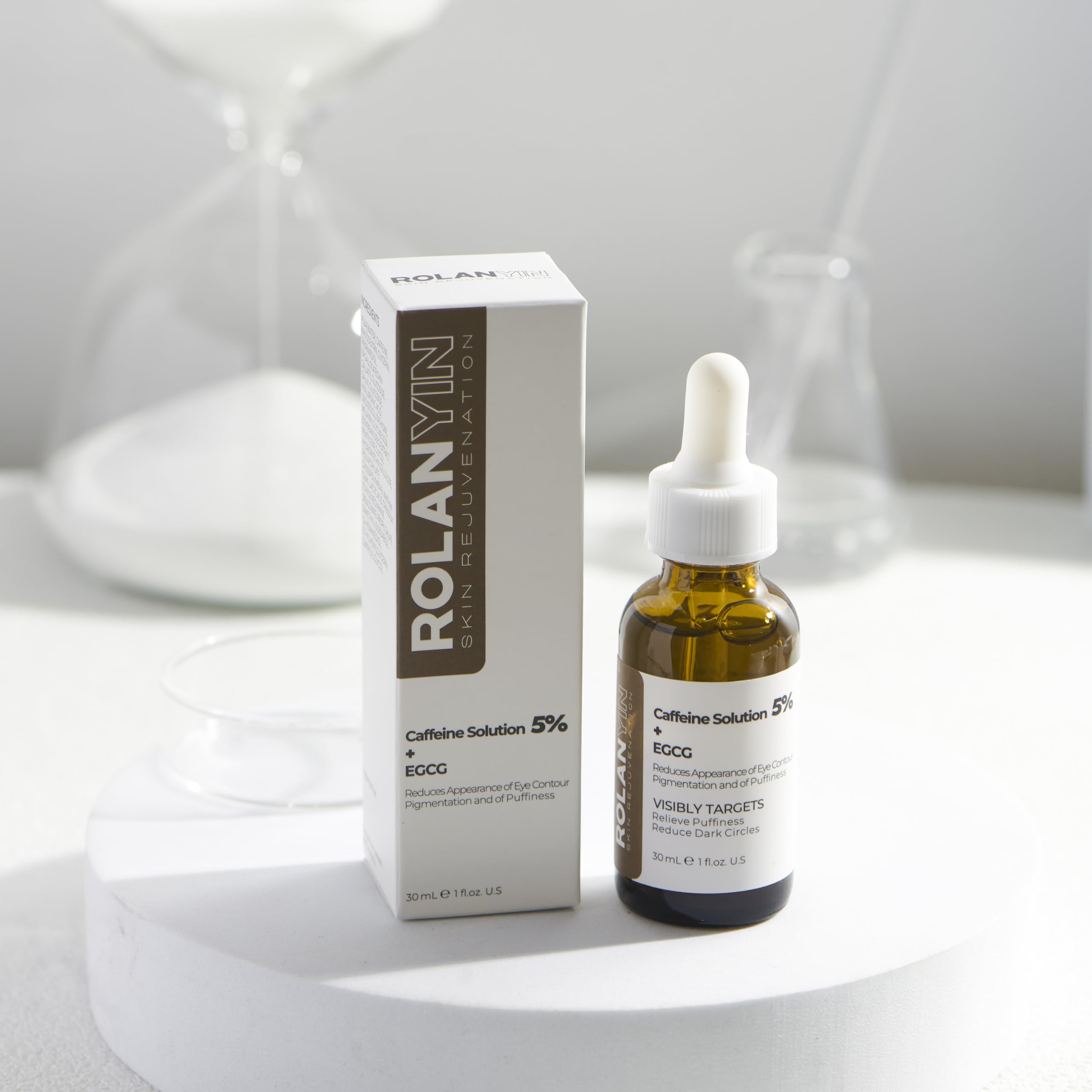 ROLANYIN EGCG antioxidante para contorno de ojos