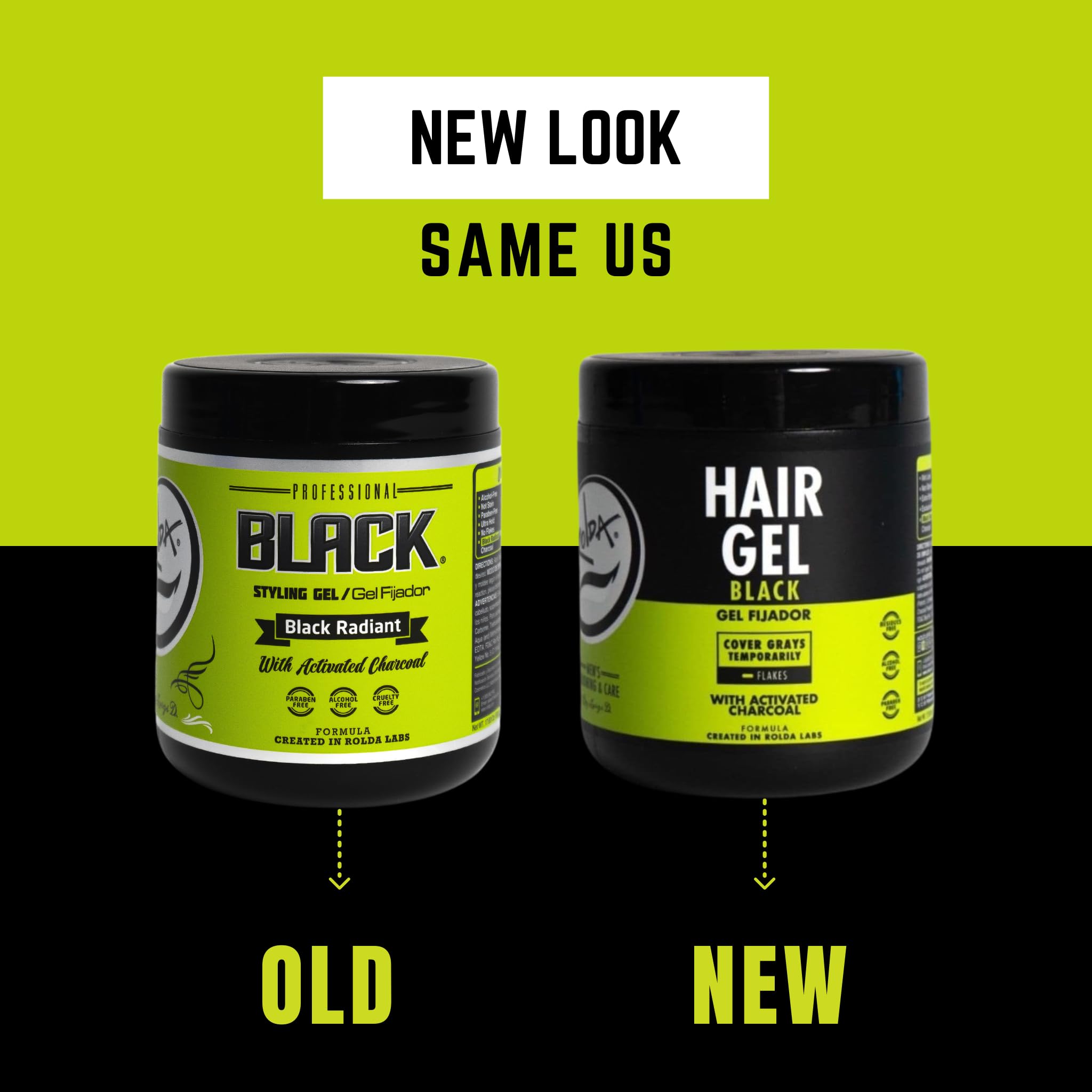 Rolda sleek shine look captures medium shine for a polished finish.