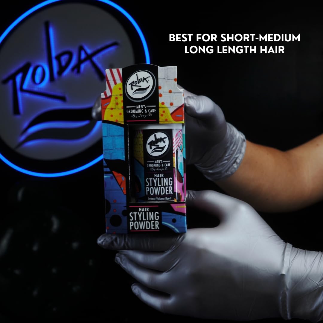 Rolda volumen instantáneo en cabello, acabado mate y aspecto natural.