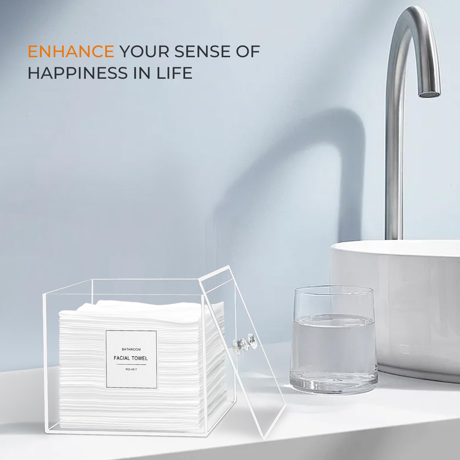 Rolheit uso doble: decoración práctica para baño o lavandería.