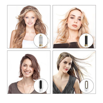 Roll With Us Depot secador-cepillo 5 en 1, modo secado rápido para cabello grueso.