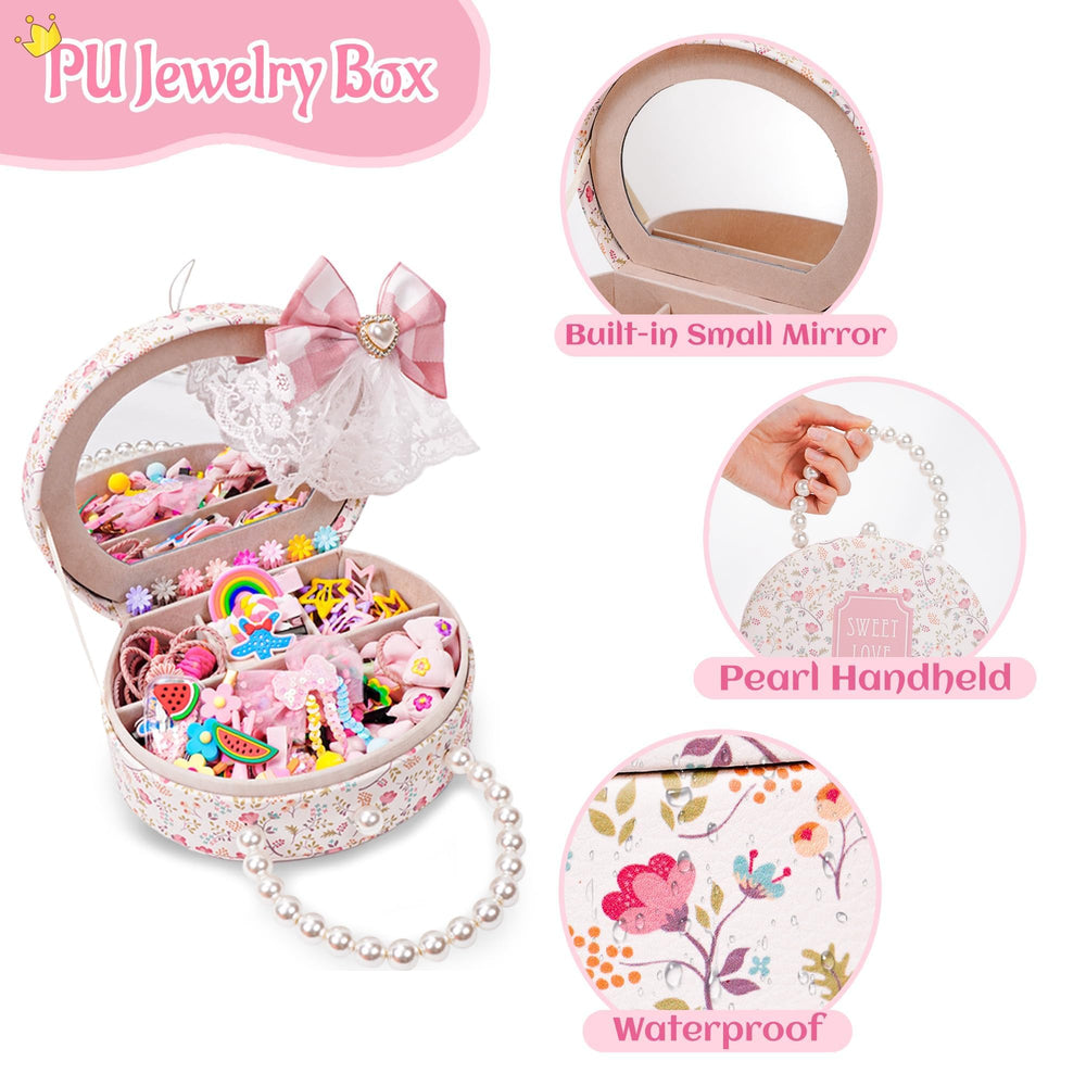 Rolling Art: caja organizadora floral para guardar accesorios con estilo.