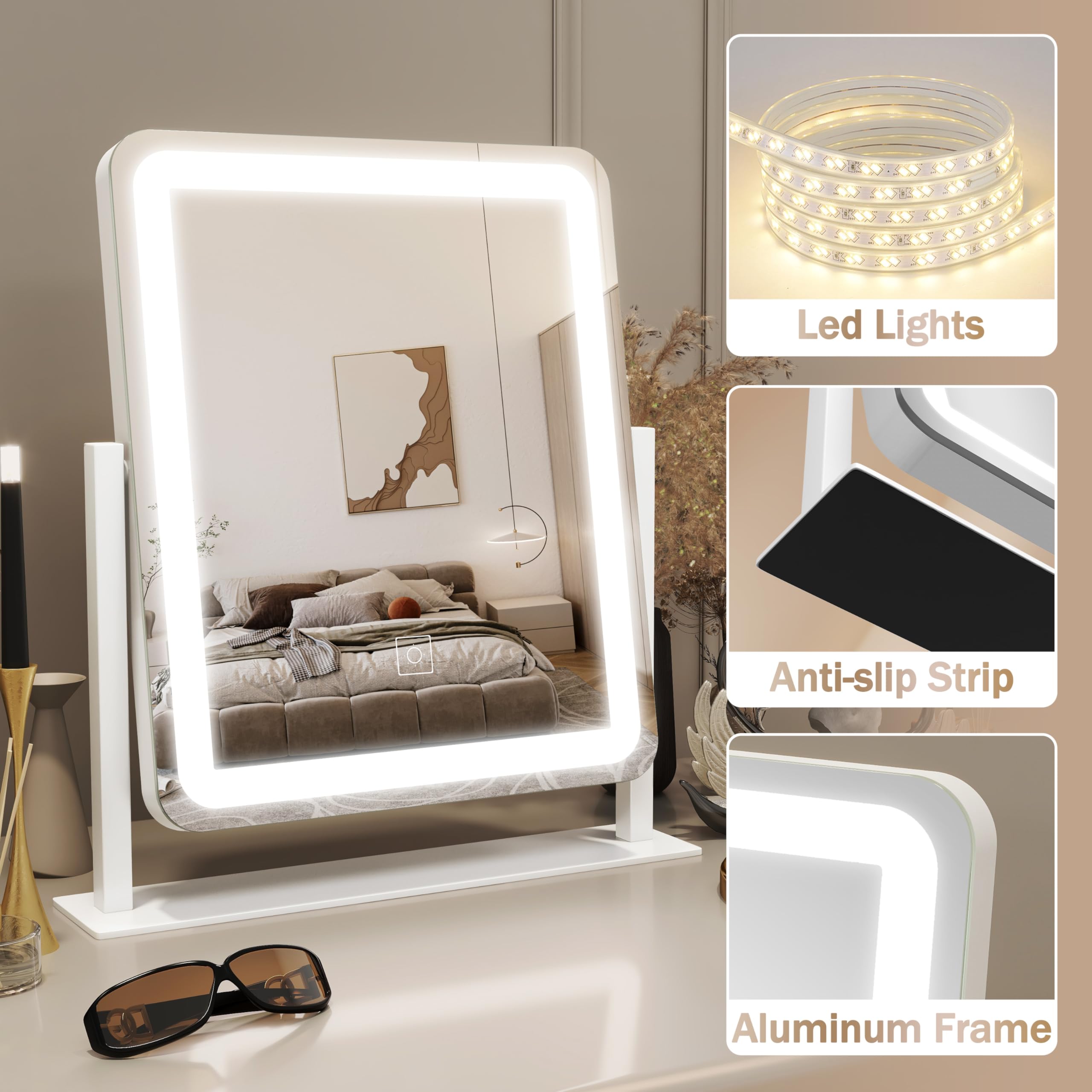 ROLOVE Dimensiones compactas de 33x38 cm para mesas pequeñas