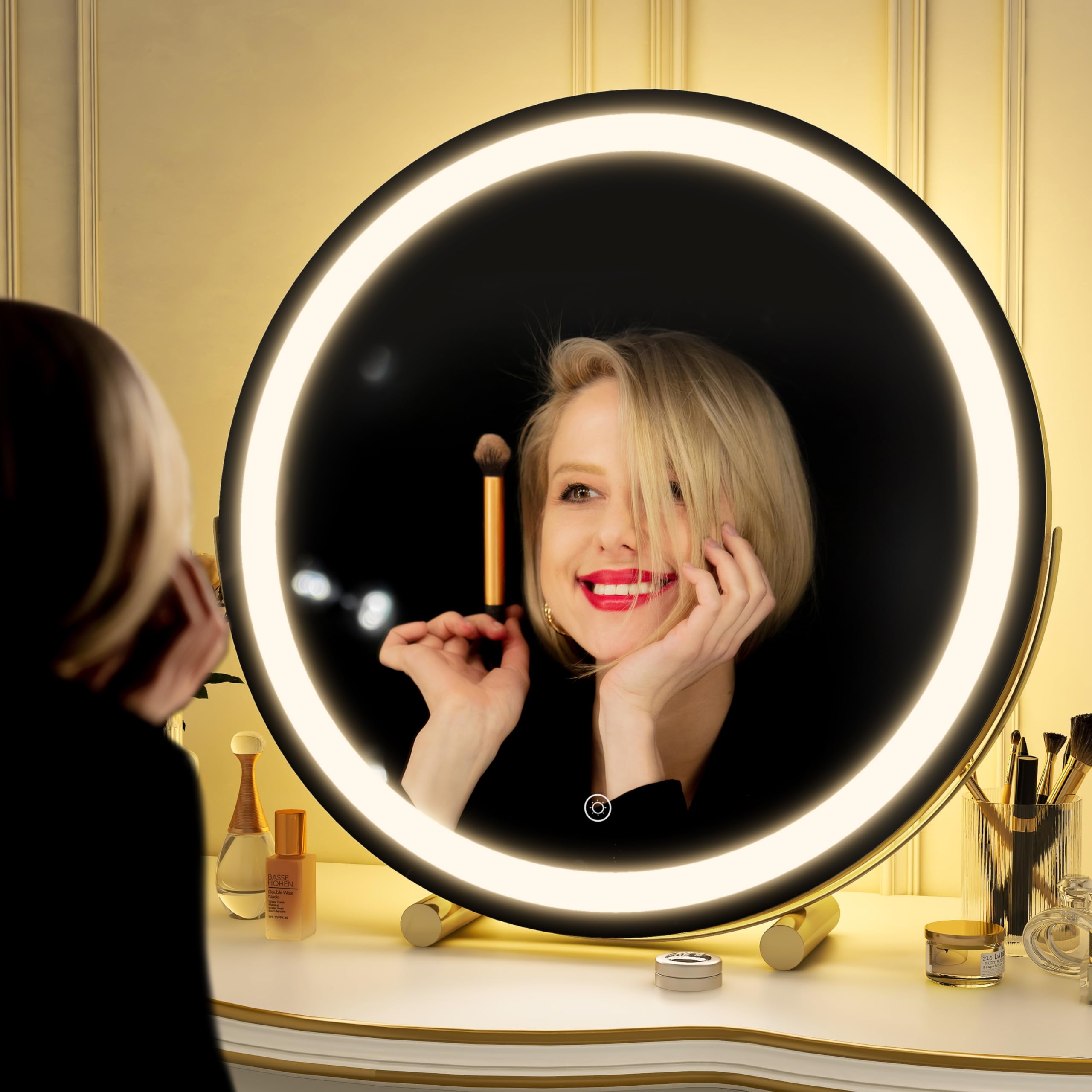 ROLOVE diseño circular elimina sombras y ofrece iluminación uniforme