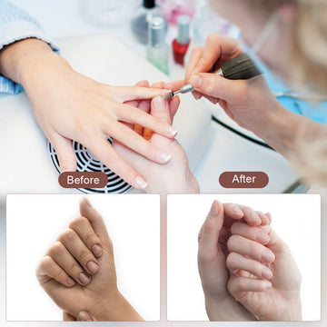 Bandas Rolybag 180 de grano para quitar la cutícula en uñas naturales