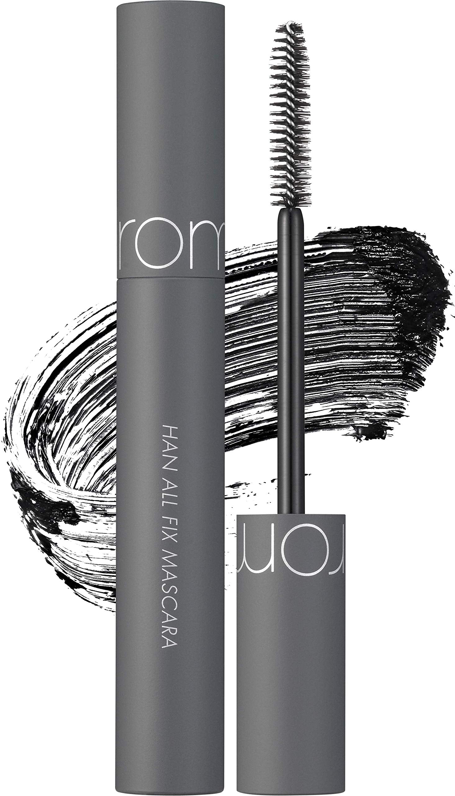 rom&nd HAN ALL FIX MASCARA – aplicador para una aplicación suave y definición precisa.