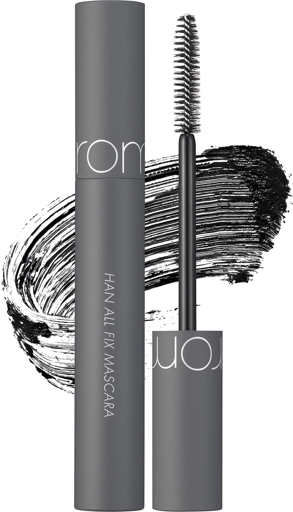 rom&nd HAN ALL FIX MASCARA – aplicador para una aplicación suave y definición precisa.