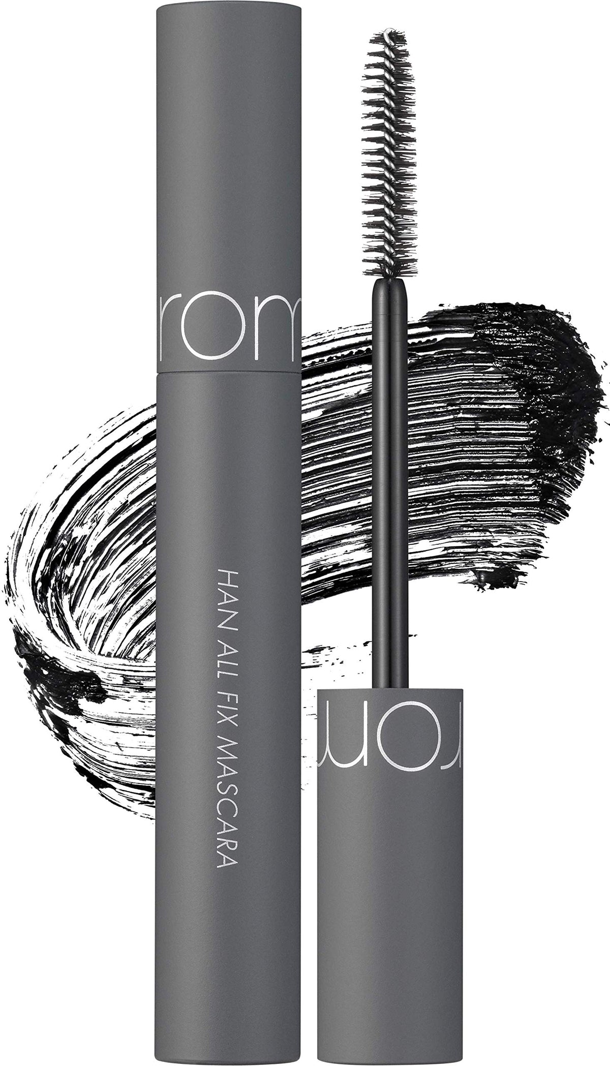rom&nd HAN ALL FIX MASCARA – aplicador para una aplicación suave y definición precisa.