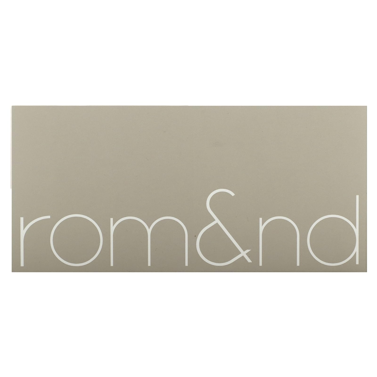 rom&nd sombras mate y brillo, tonos cálidos para transición suave