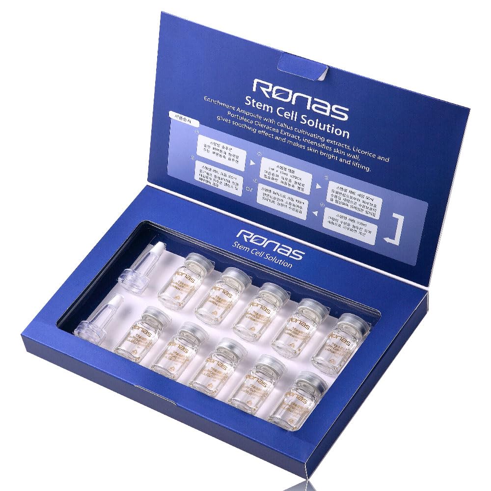 Ronas Solution Cellules Souches — emballage soigné facilitant l'utilisation.
