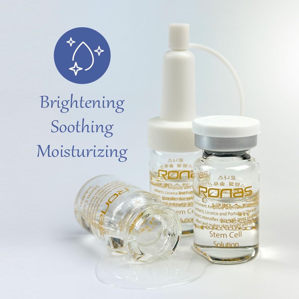 Ronas Solution Cellules Souches — ridules visiblement lissées après application.