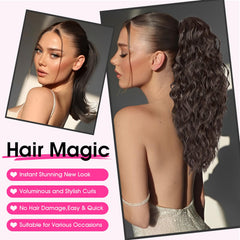 Ponytail RONTAYA con efecto volumen para cabello abundante