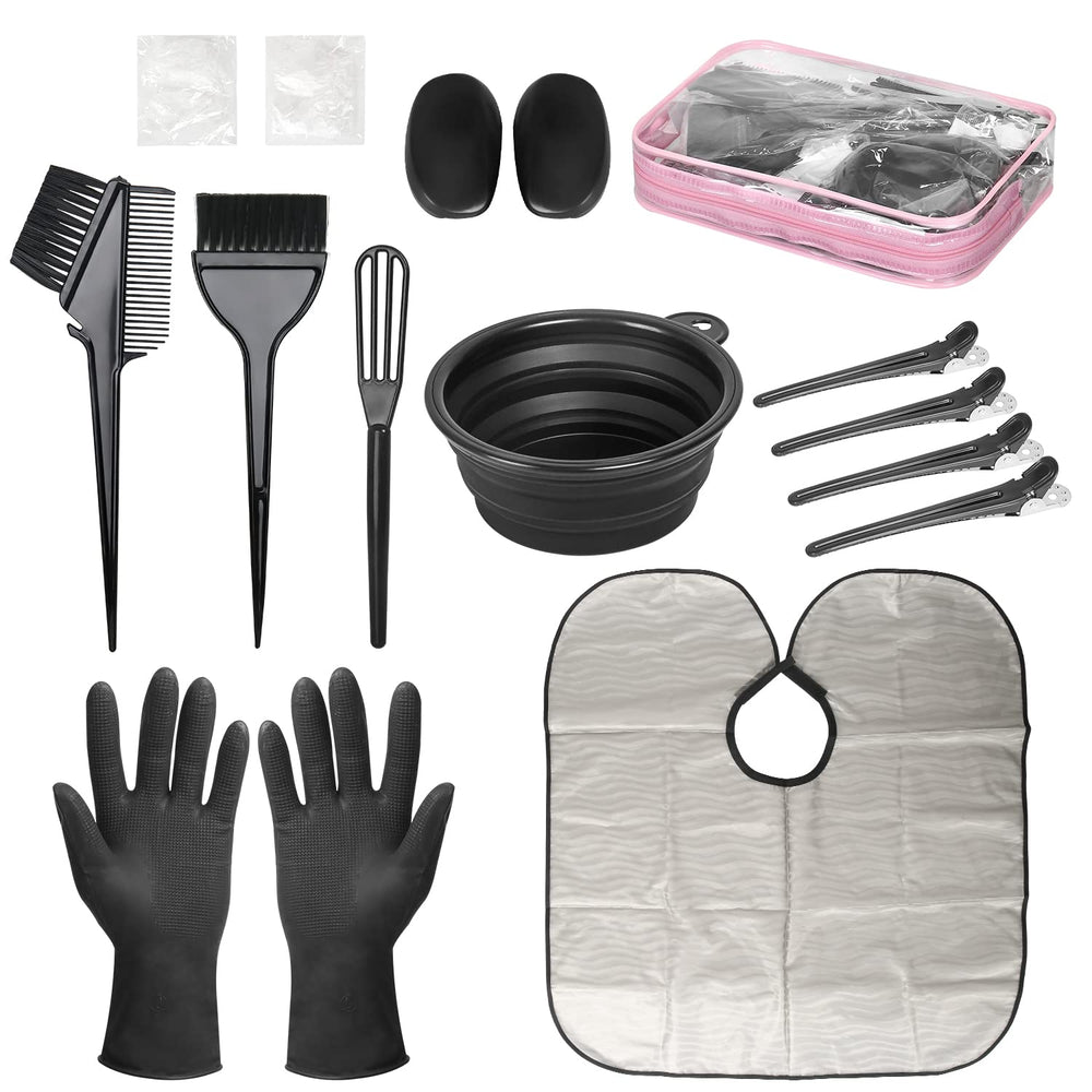 ROOHUA kit de coloración para cabello: bolsa de almacenamiento para ordenar herramientas.