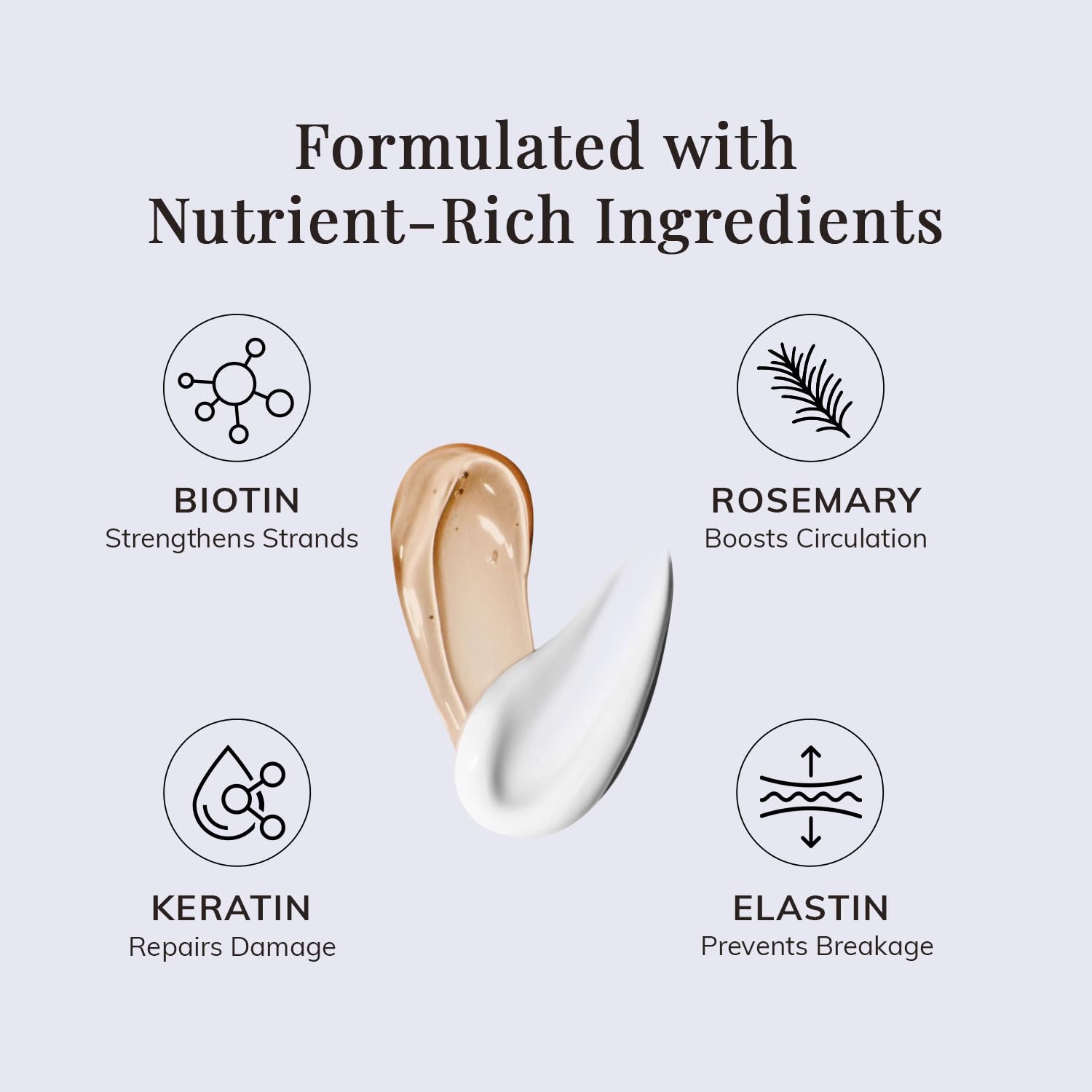 RootStim champú espuma suave, textura cremosa para lavados cómodos