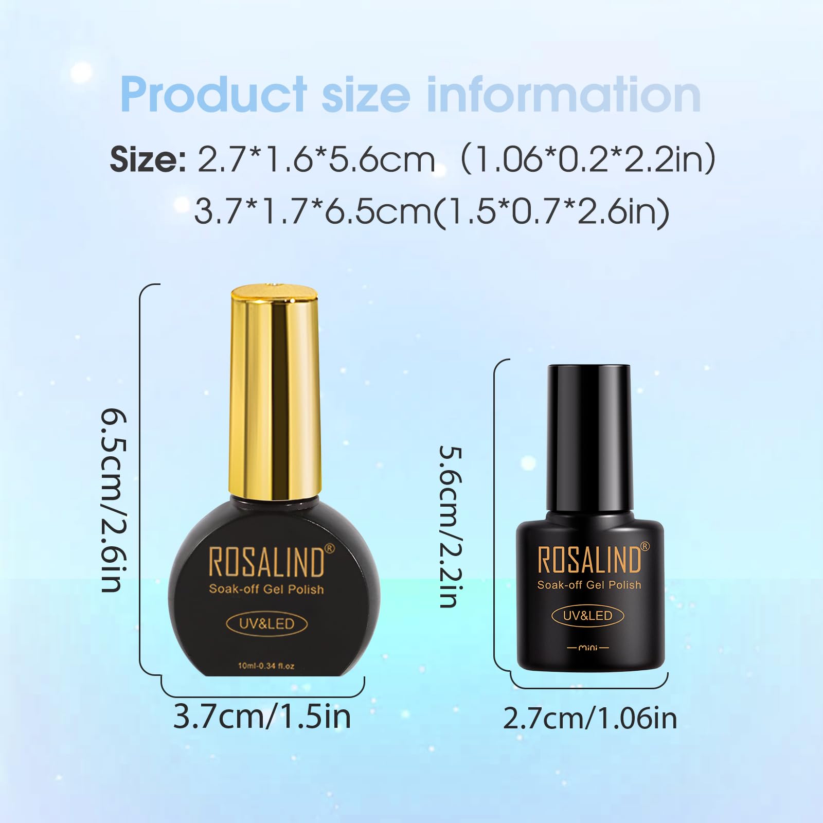 Rosalind lámpara UV-LED para curado rápido