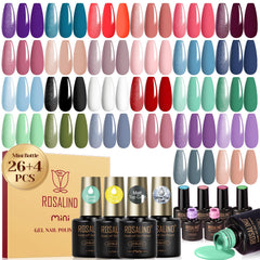 ROSALIND capa base: prepara uñas y mejora adherencia duradera.