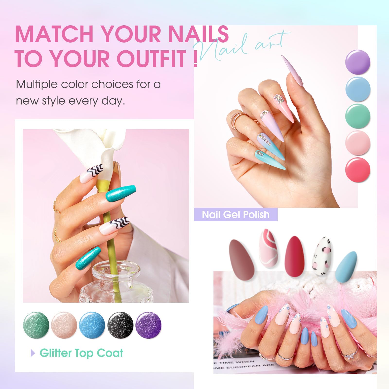 ROSALIND esmaltes colores clásicos: colección versátil para cualquier ocasión.