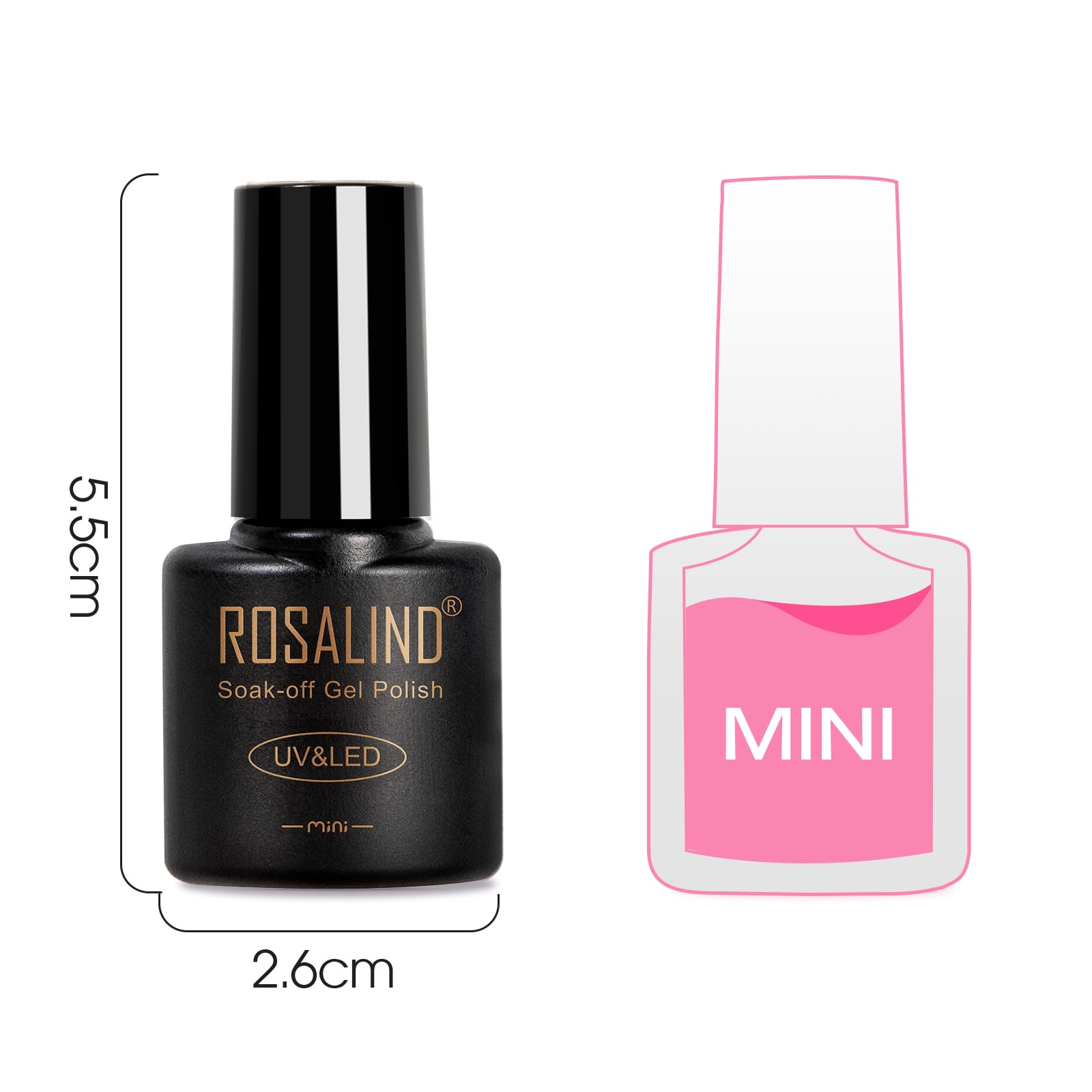ROSALIND gift box nail polish set, perfect for gifting