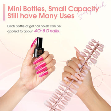 ROSALIND glitter-matte top coat detail adds shimmer and sophisticated mirror-like effect