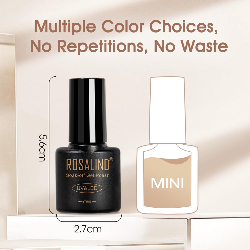 Rosalind pasos simples para usar esmalte gel con resultados óptimos