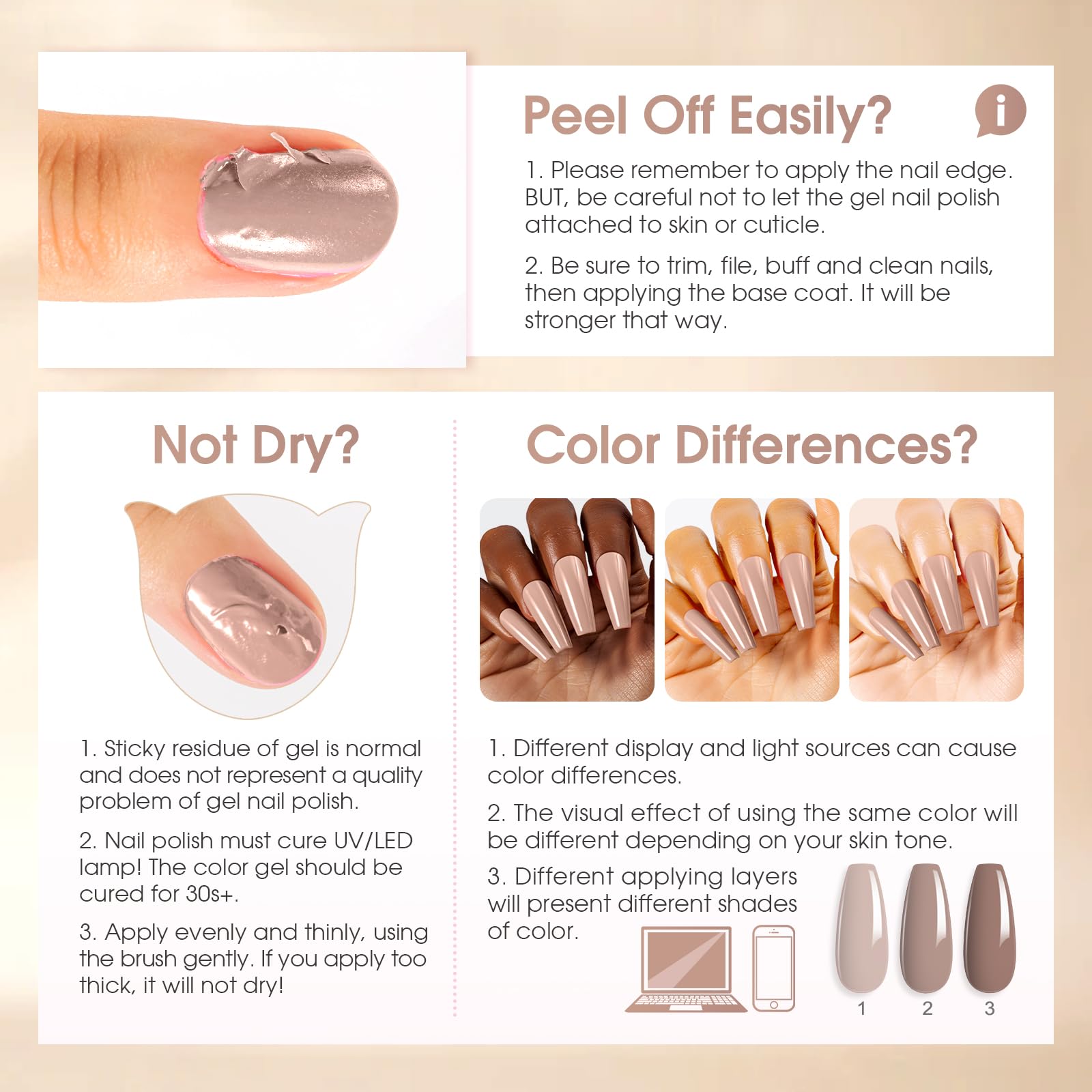 ROSALIND Regalo ideal para amantes de las uñas y el bricolaje.